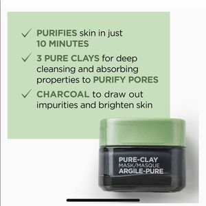 L'Oréal Paris pure clay mask
